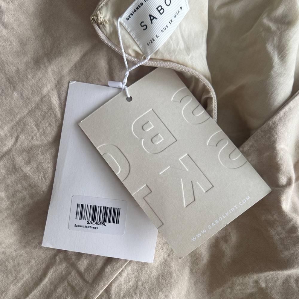 Sabo Skirt backless kobi dress.  BNWT - Picture 3 of 3
